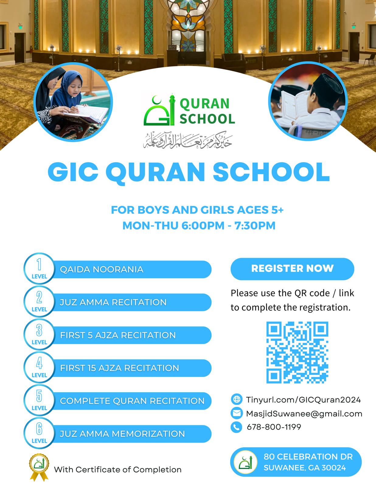 Quran Class Flyer